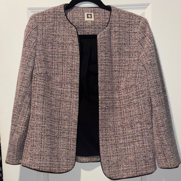 Anne Klein Women's Tweed Blazer - size 4 - Picture 1 of 4